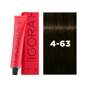IGORA ROYAL Permanent Hair Color 4-63 Medium Brown Chocolate Matt
