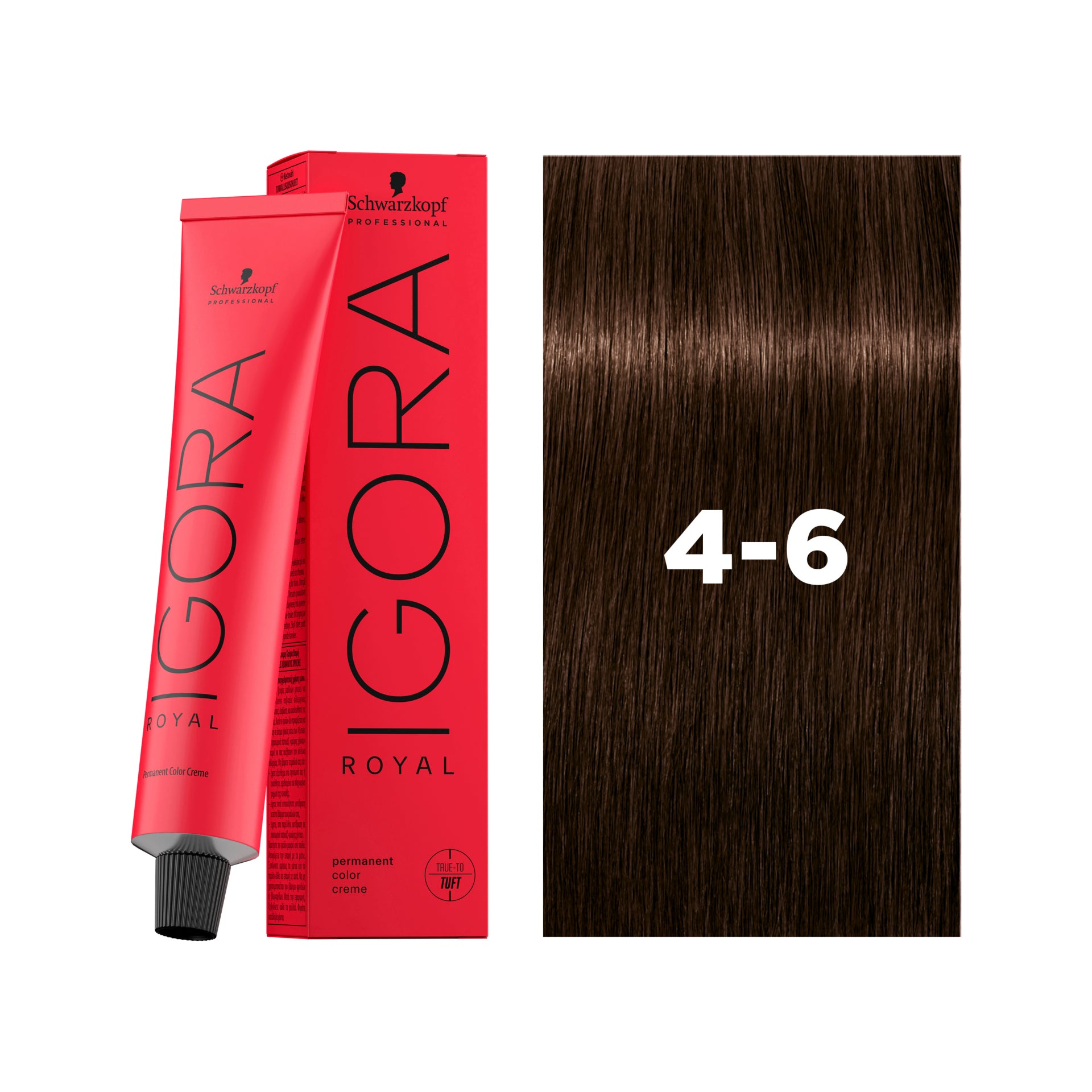 IGORA ROYAL Permanent Hair Color 4-6 Medium Brown Chocolate