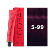 IGORA ROYAL Permanent Hair Color 5-99 Light Brown Violet Extra