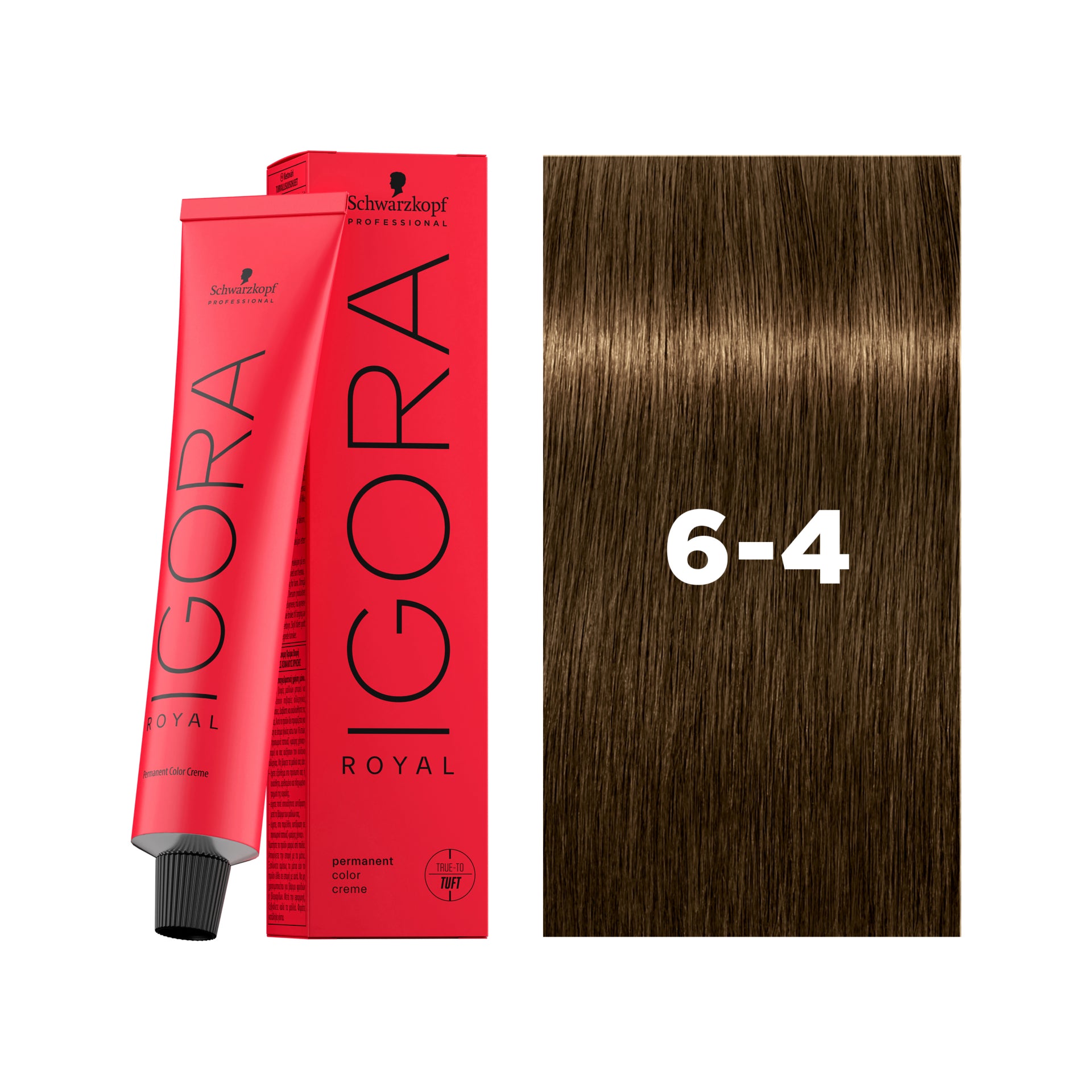 IGORA ROYAL Permanent Hair Color 6-4 Dark Blonde Beige