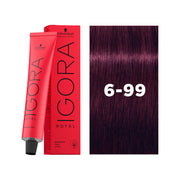 IGORA ROYAL Permanent Hair Color 6-99 Dark Blonde Violet Extra