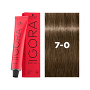 IGORA ROYAL Permanent Hair Color 7-0 Medium Blonde Natural