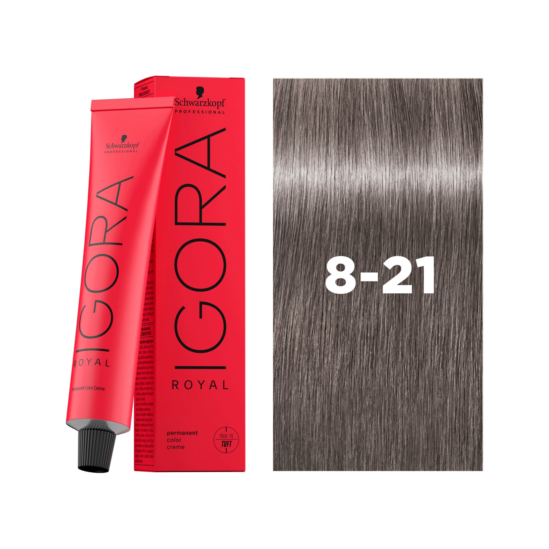 IGORA ROYAL Permanent Hair Color 8-21 Light Blonde Ash Cendré