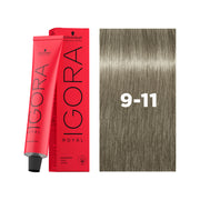 IGORA ROYAL Permanent Hair Color 9-11 Extra Light Blonde Cendré Extra