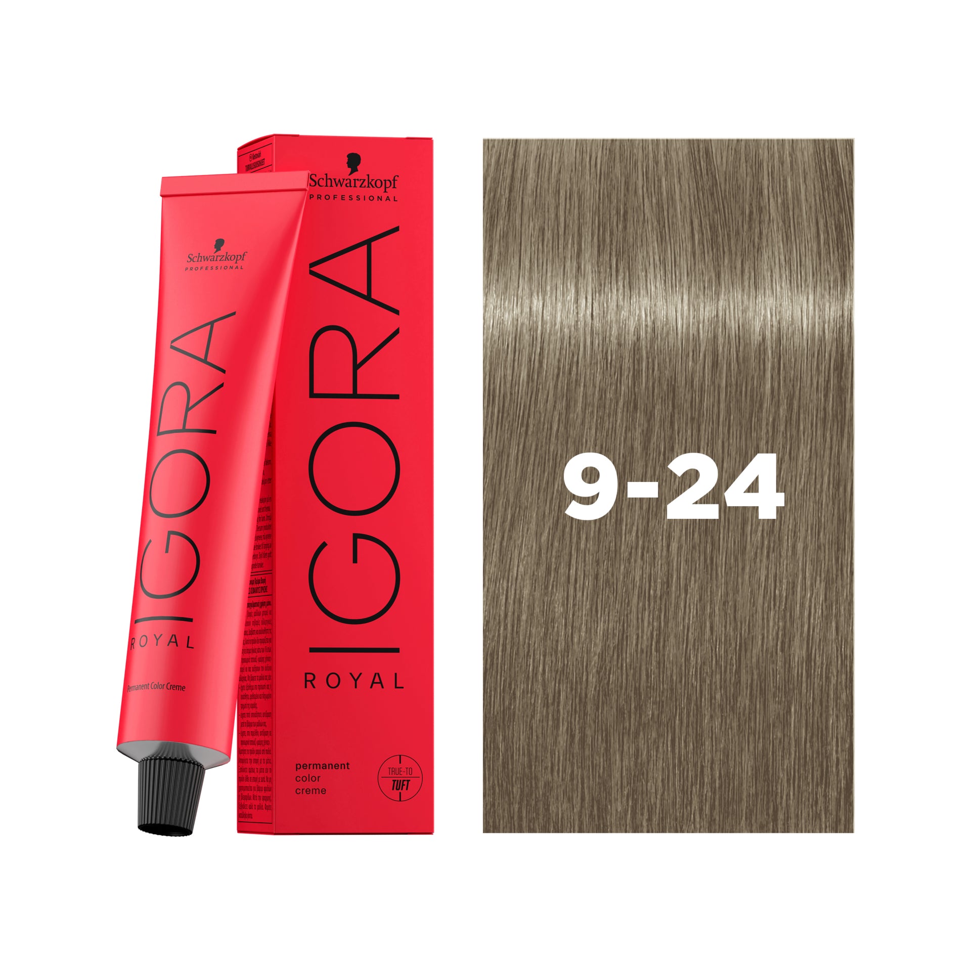 IGORA ROYAL Permanent Hair Color 9-24 Extra Light Blonde Ash