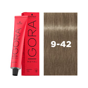 IGORA ROYAL Permanent Hair Color 9-42 Extra Light Blonde Beige Ash