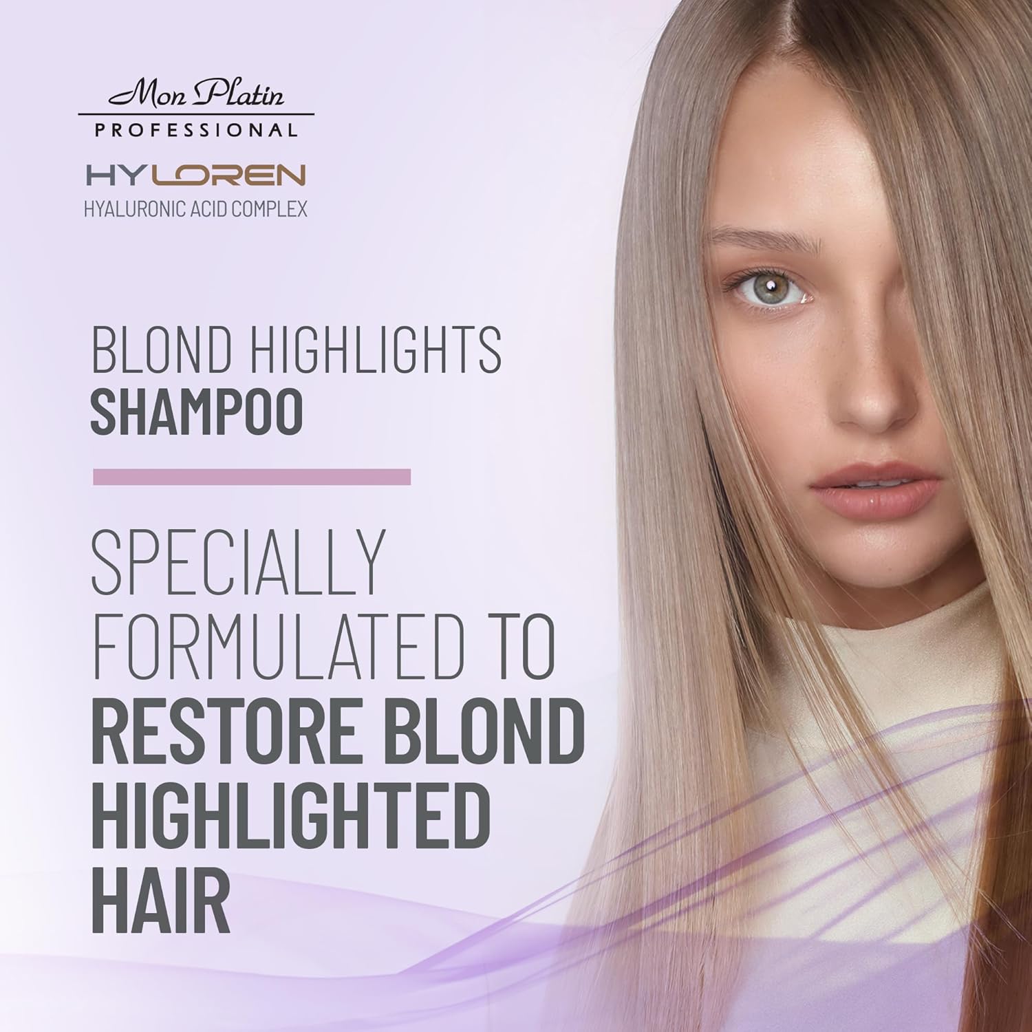 MON PLATIN Hyloren Blonde Highlights Shampoo