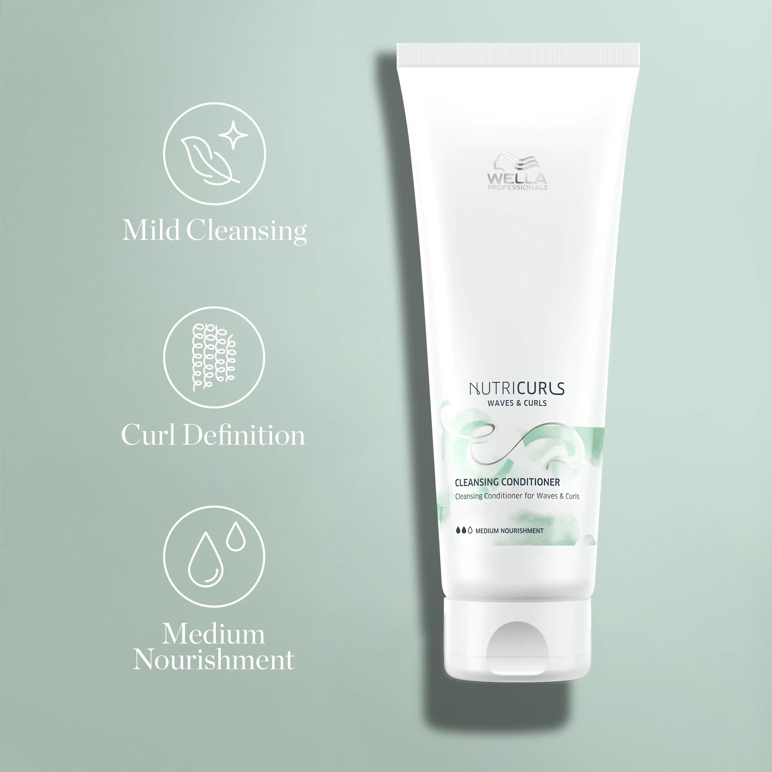 WELLA Nutricurls Detangling Waves & Curls Conditioner