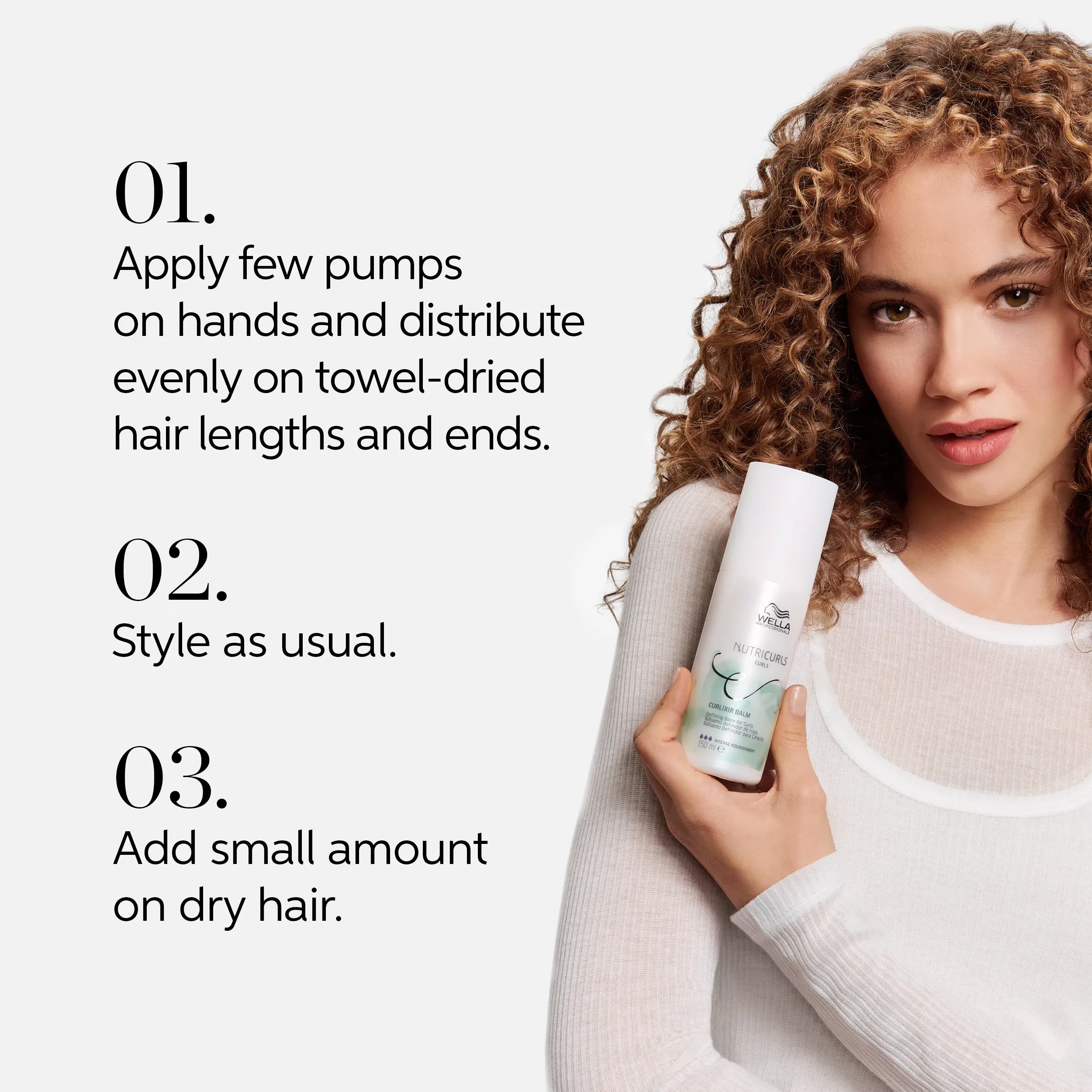 WELLA Nutricurls Curlixir Defining Balm