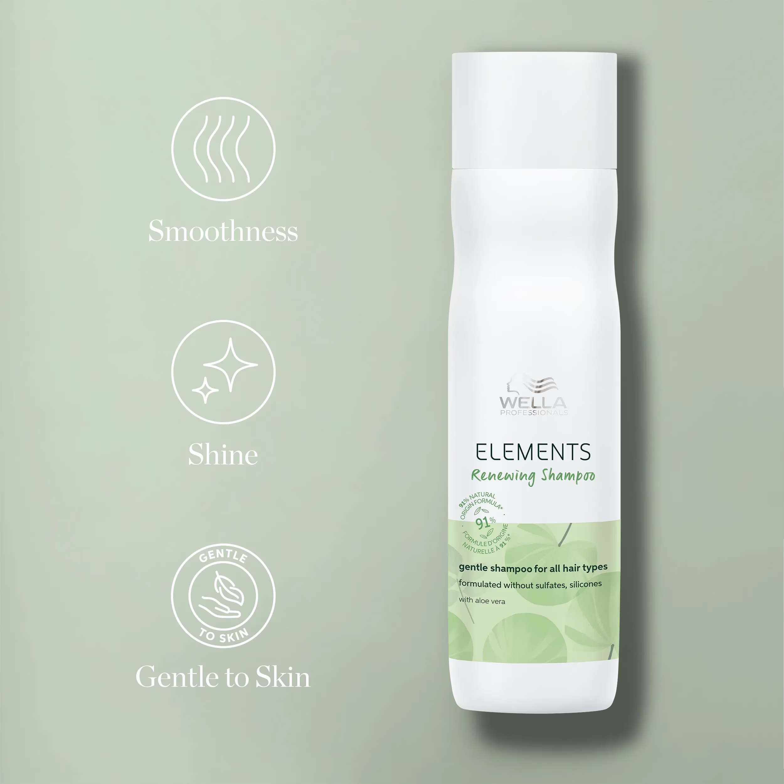 WELLA Elements Gentle Renewing Shampoo