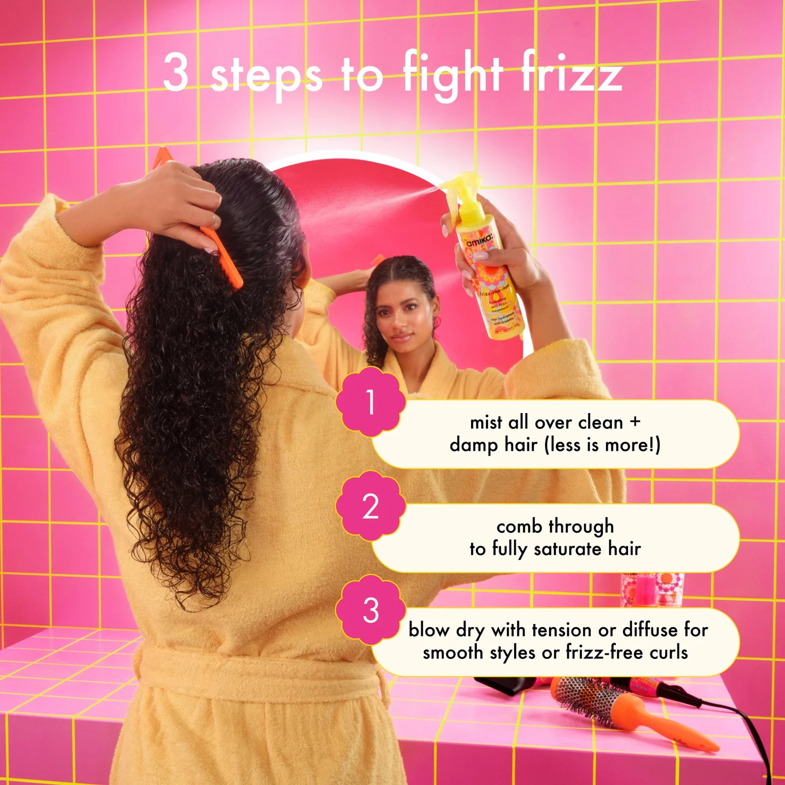 AMIKA Frizz-Me-Not Hydrating Anti-Frizz Treatment