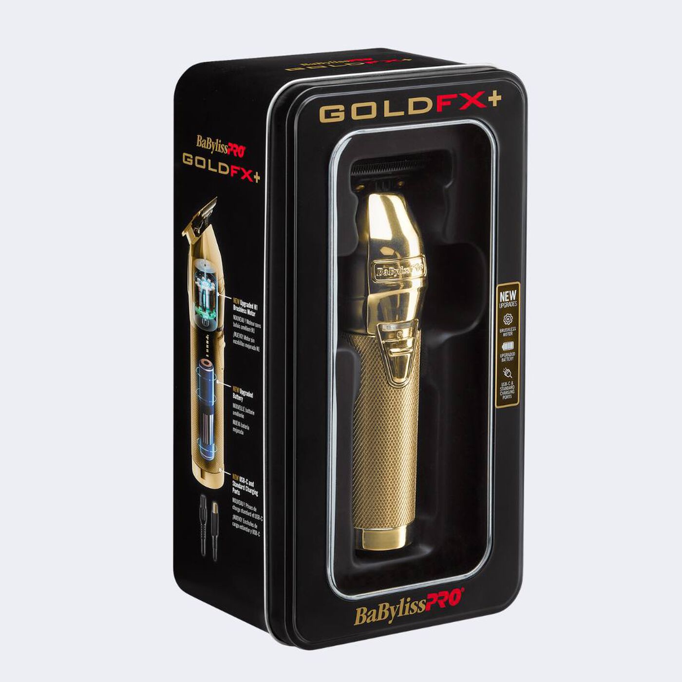 BaBylissPRO GoldFX+ All-Metal Lithium Outlining Trimmer
