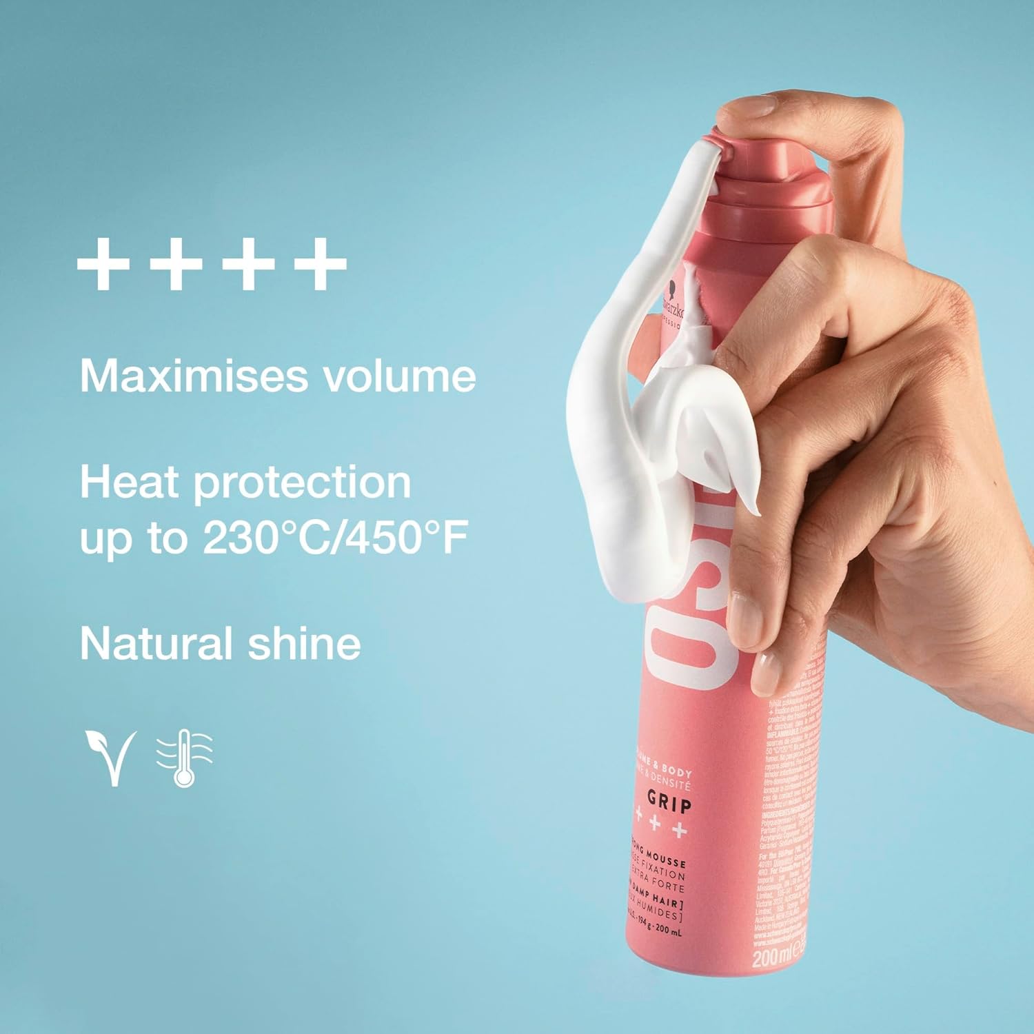 OSIS+ Grip Extra Strong Mousse