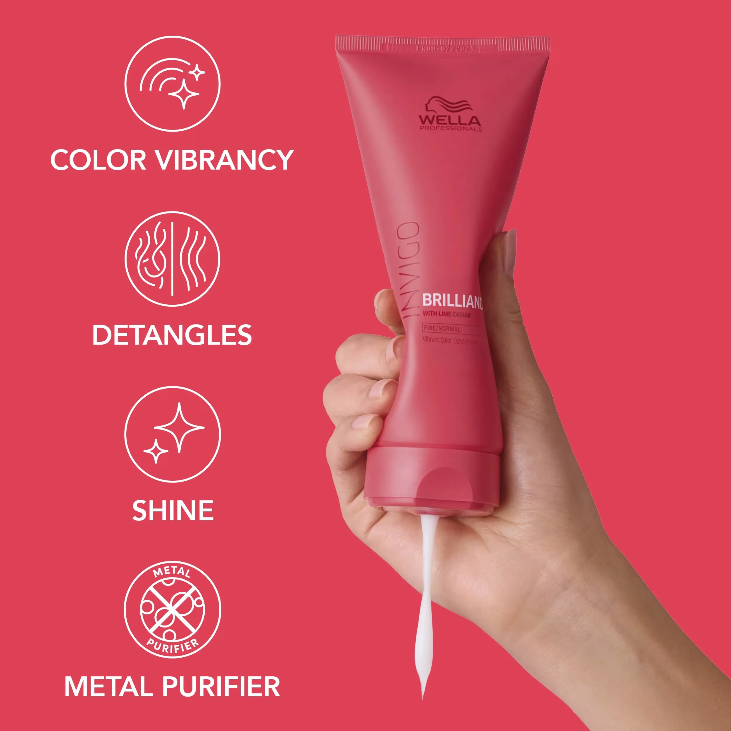 WELLA Invigo Brilliance Vibrant Color Conditioner Fine/Normal