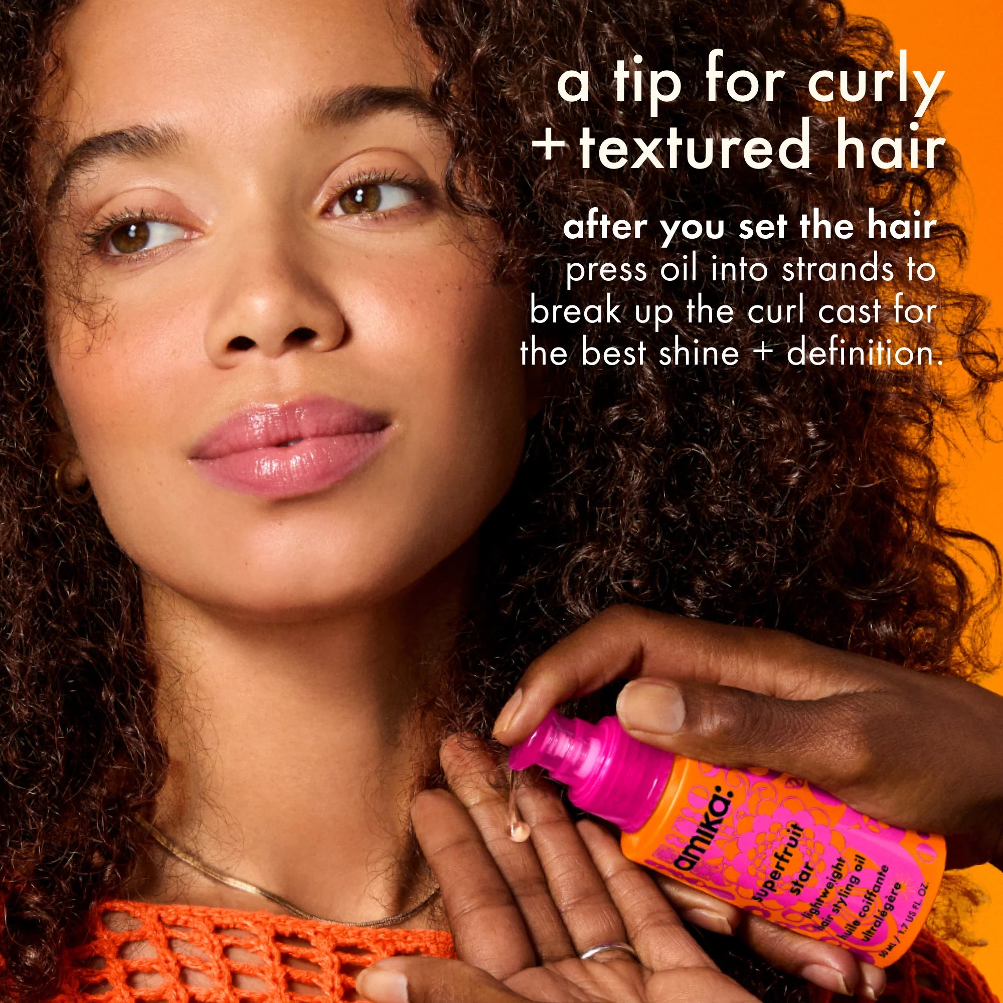 AMIKA Superfruit Star Lightweight Hair Styling Oil