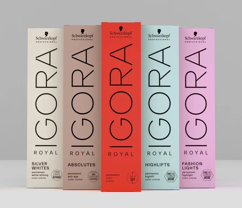 IGORA ROYAL Permanent Hair Color 5-68 Light Brown Chocolate Red