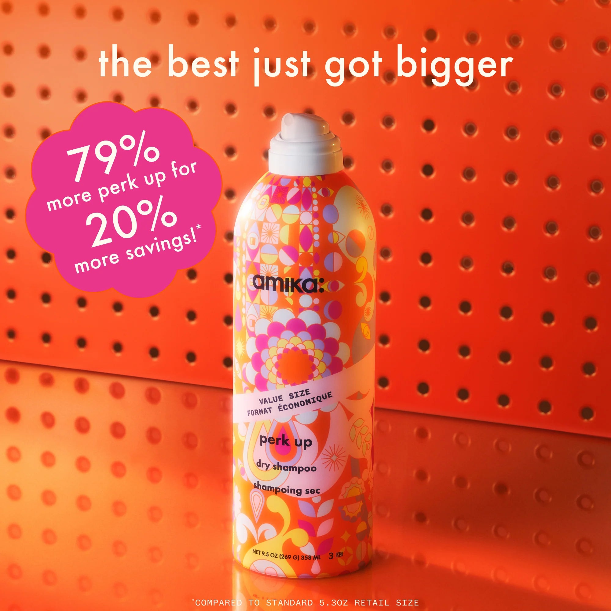 AMIKA Perk Up Dry Shampoo