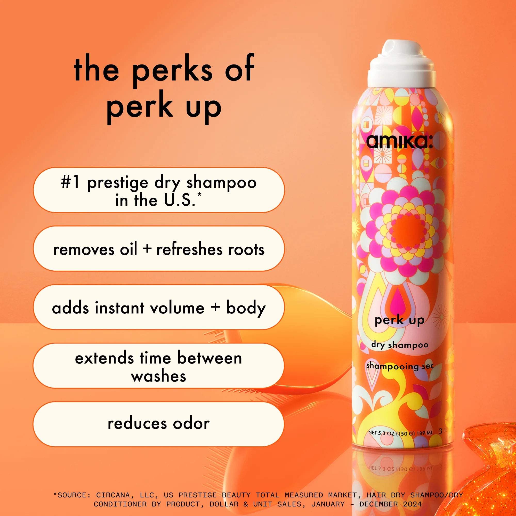 AMIKA Perk Up Dry Shampoo