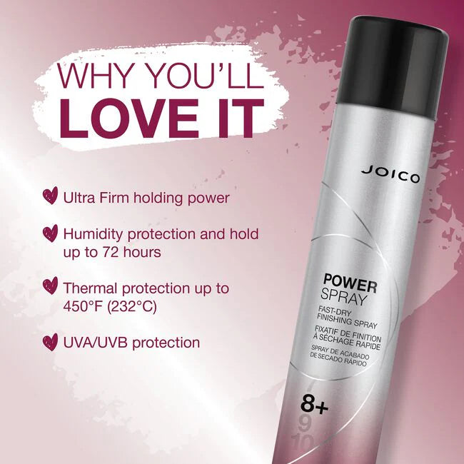 JOICO Power Spray Fast-Drying Finishing Spray