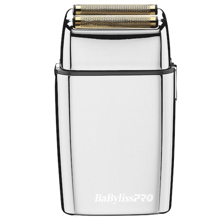 BaBylissPRO Cord/Cordless Metal Double-Foil Shaver Silver