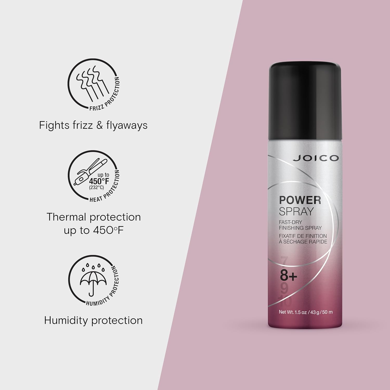 JOICO Power Spray Fast-Drying Finishing Spray