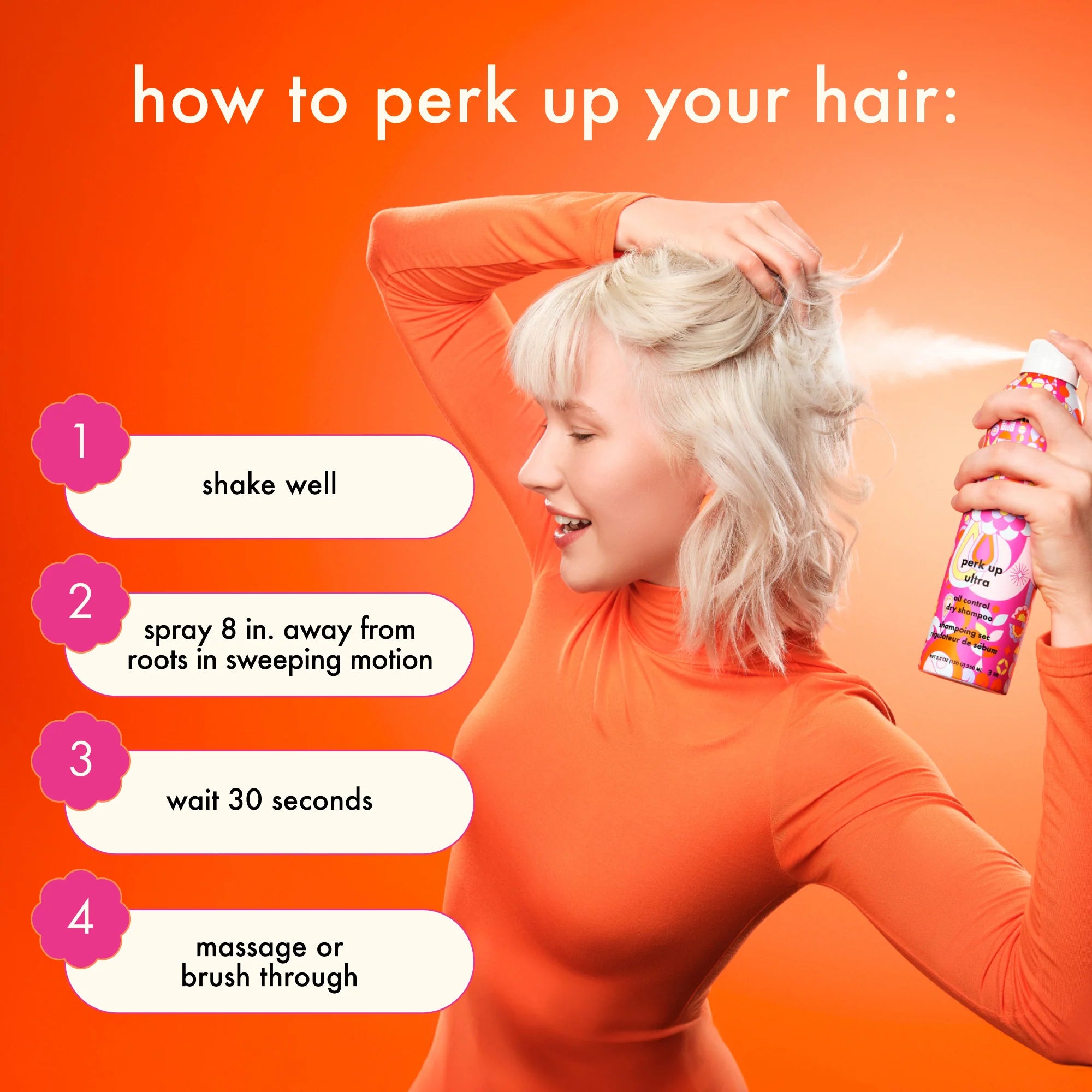 AMIKA Perk Up Ultra Oil Control Dry Shampoo