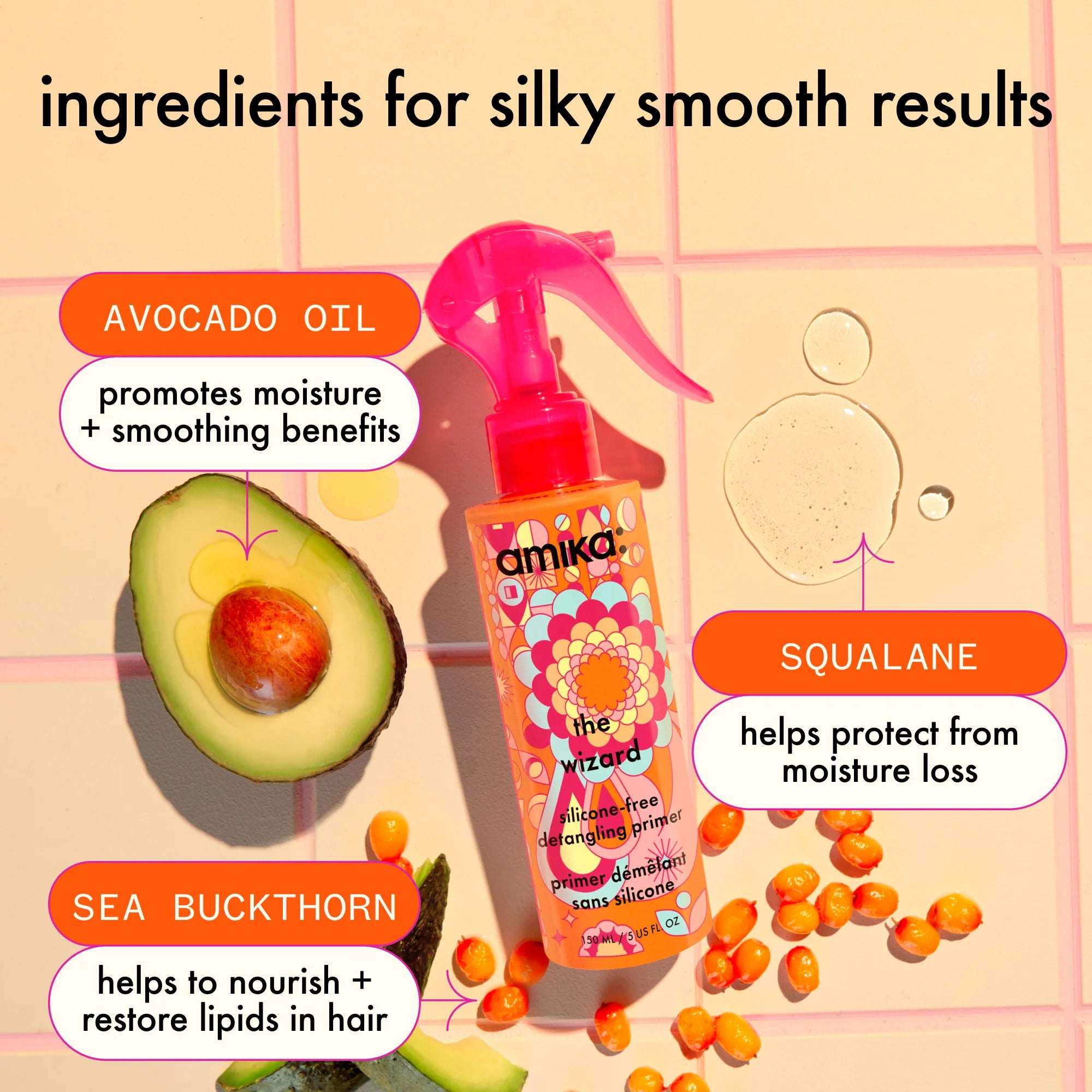 AMIKA The Wizard Detangling Primer