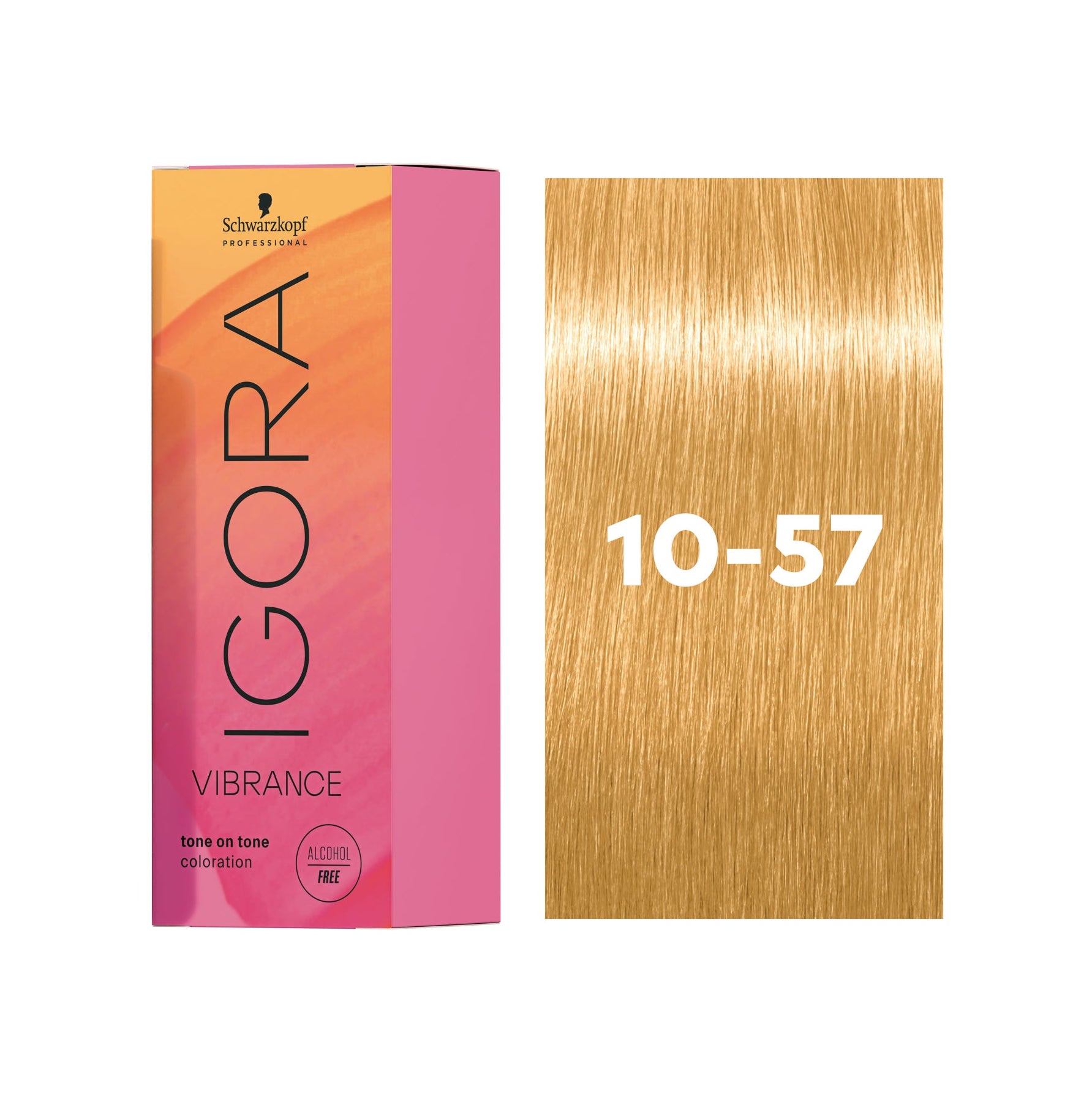 IGORA VIBRANCE Demi-Permanent 10-57 Gold Copper Soft Toner