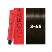 IGORA ROYAL Permanent Hair Color 3-65 Dark Brown Chocolate Gold