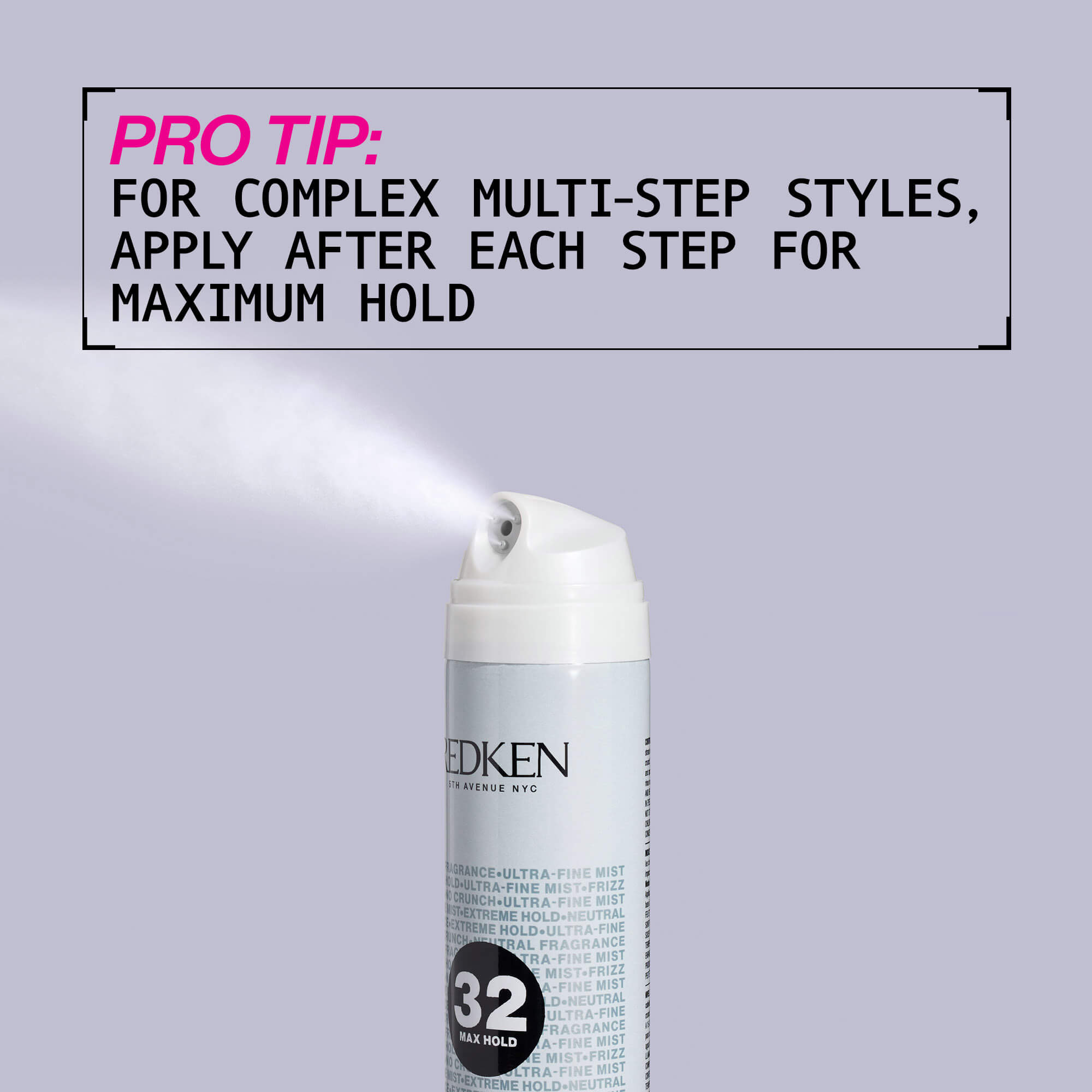 REDKEN Max Hold Hairspray Neutral Fragrance