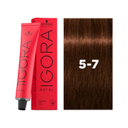 IGORA ROYAL Permanent Hair Color 5-7 Light Brown Copper