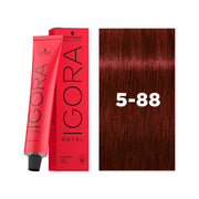 IGORA ROYAL Permanent Hair Color 5-88 Light Brown Red Extra