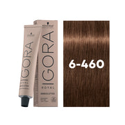IGORA ROYAL ABSOLUTES Permanent Hair Color 6-460 Dark Blonde Beige Chocolate Natural