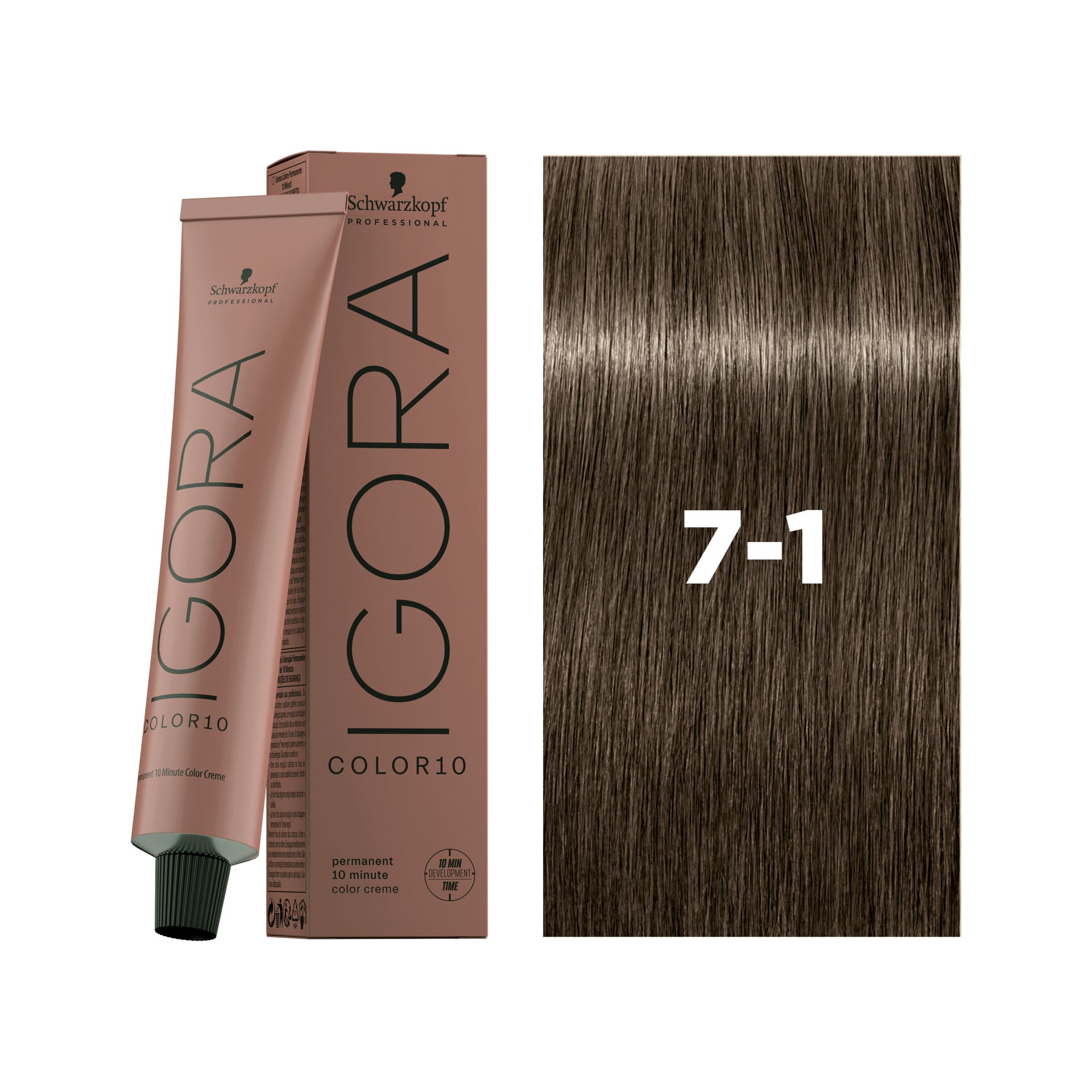 IGORA COLOR10 7-1 Medium Blonde Cendré