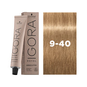 IGORA ROYAL ABSOLUTES Permanent Hair Color 9-40 Extra Light Blonde Beige Natural