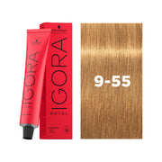 IGORA ROYAL Permanent Hair Color 9-55 Extra Light Blonde Gold
