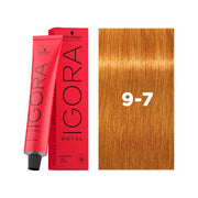 IGORA ROYAL Permanent Hair Color 9-7 Extra Light Blonde Copper