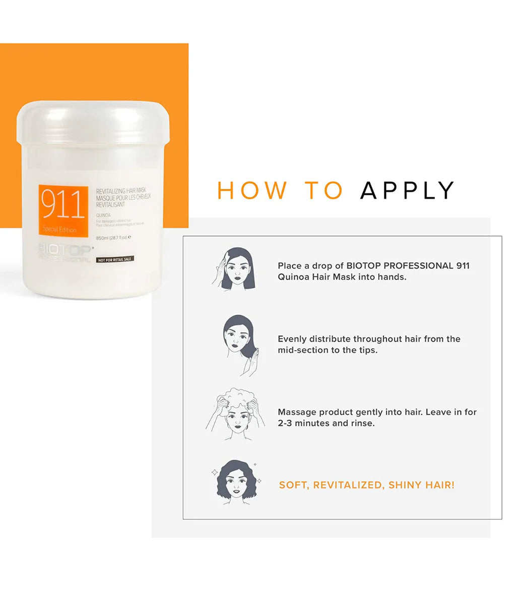BIOTOP 911 Quinoa Hair Mask