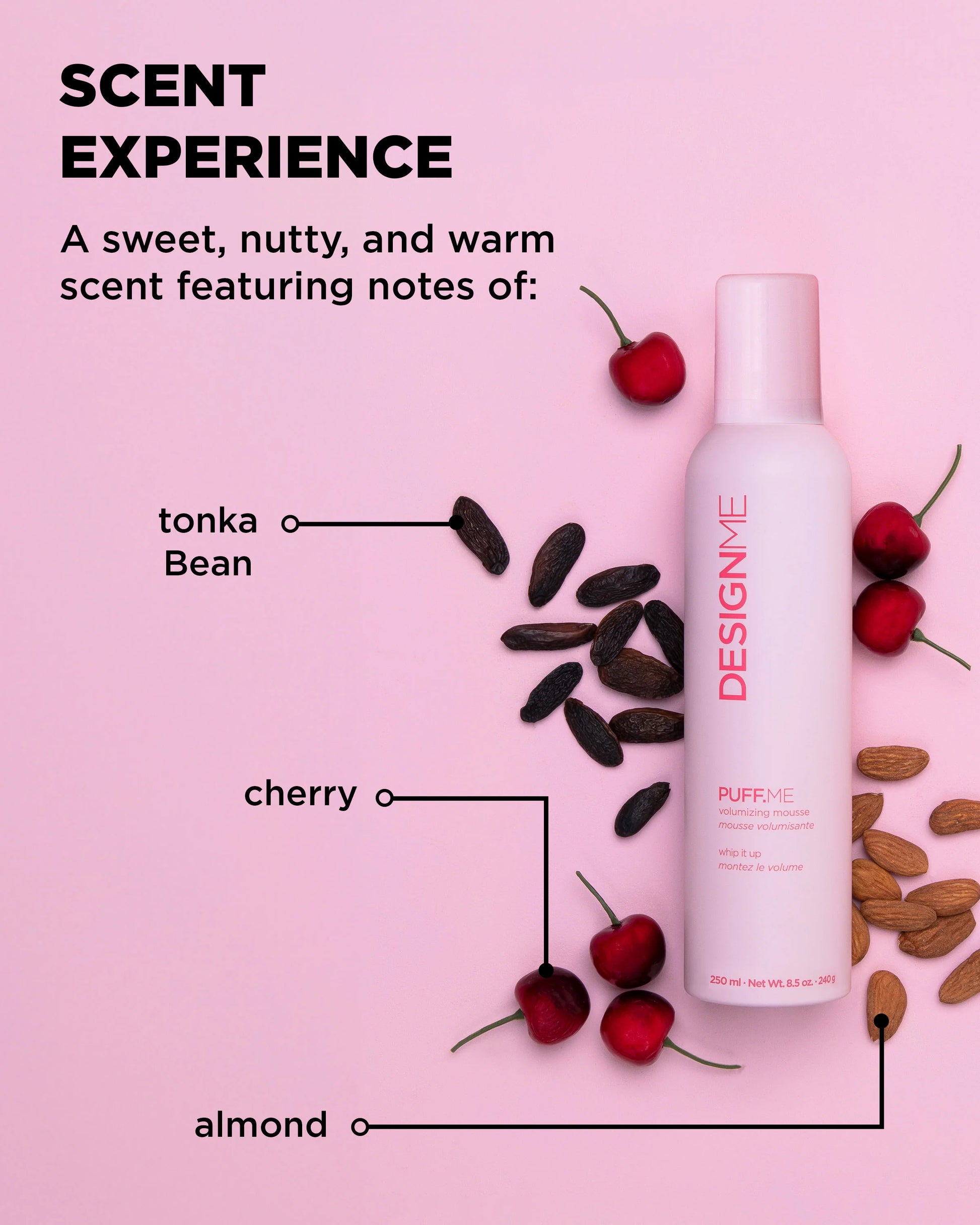 DESIGN.ME Puff.me Volumizing Mousse scent