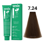 SENS.ÙS MC2 Ammonia Free Color 7.24 Medium Cold Brown Blonde