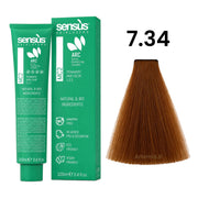 SENS.ÙS MC2 Ammonia Free Color 7.34 Medium Golden Copper Blonde