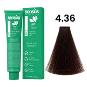 SENS.ÙS MC2 Ammonia Free Color 4.36 Medium Warm Brown Chestnut