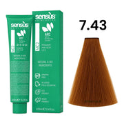 SENS.ÙS MC2 Ammonia Free Color 7.43 Medium Copper Golden Blonde