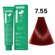 SENS.ÙS MC2 Ammonia Free Color 7.55 Medium Intense Red Blonde