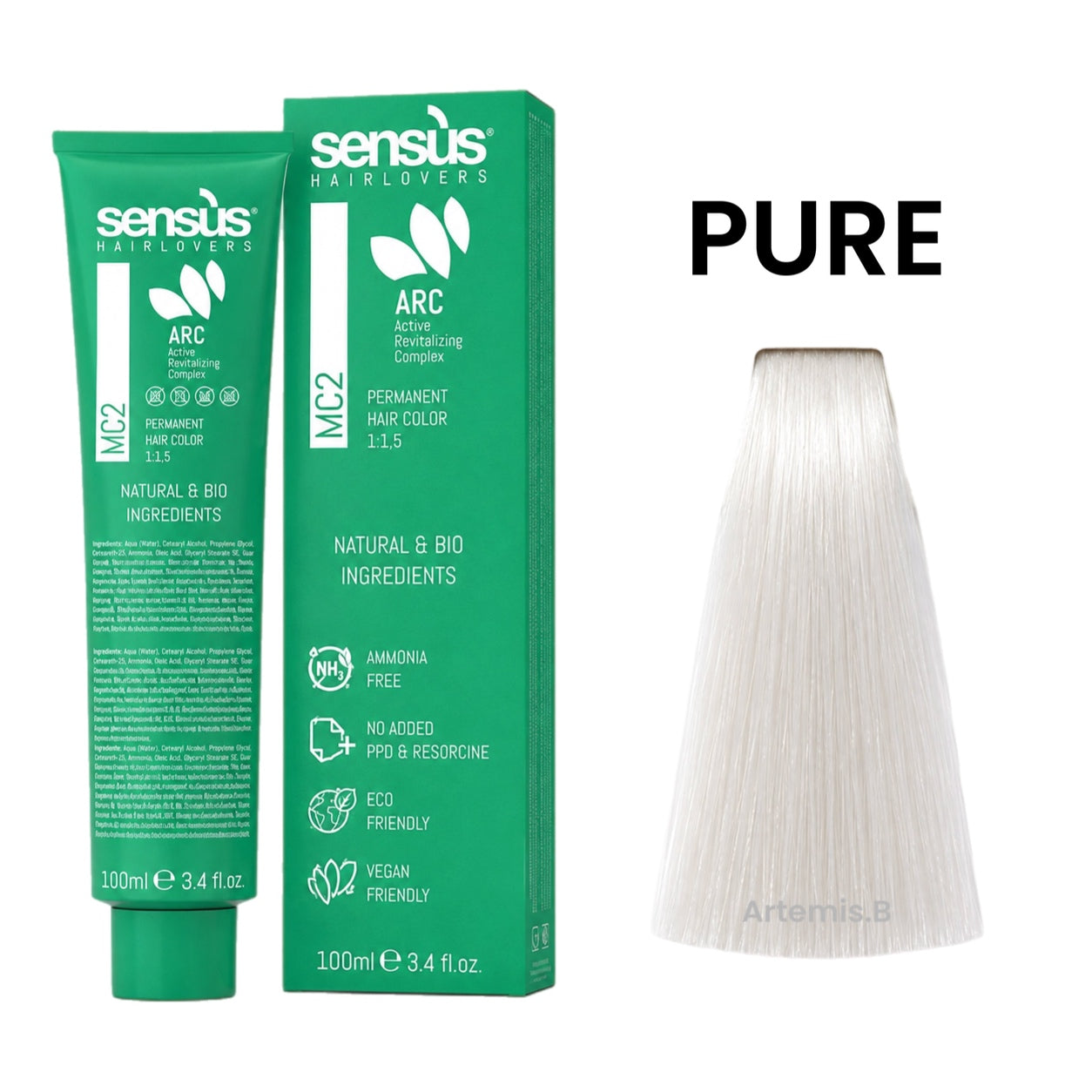 SENS.ÙS MC2 Ammonia Free Color Pure