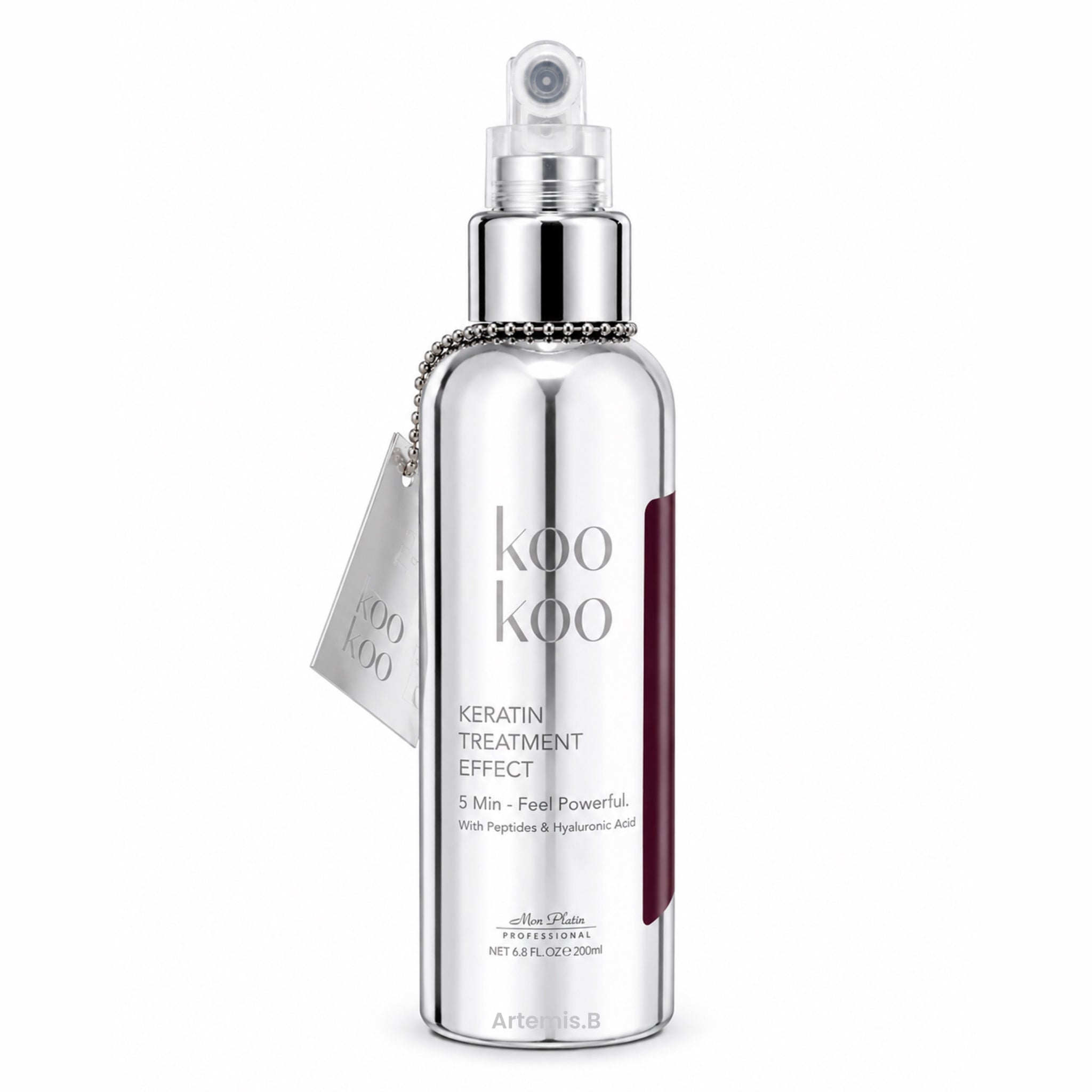 MON PLATIN Koo Koo Keratin Treatment Effect