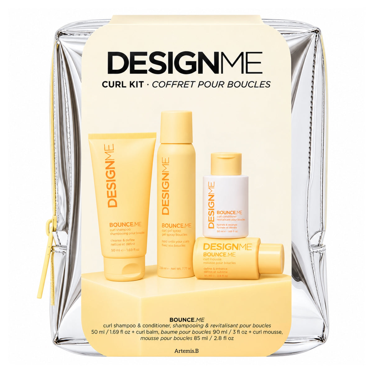 DESIGNME Bounce.Me Mini Reflection Curl Kit