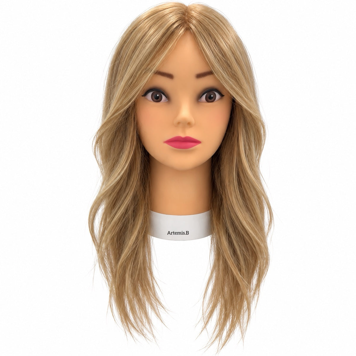HONEY LOCKS Human Hair Training Mannequin Head 20" Blonde