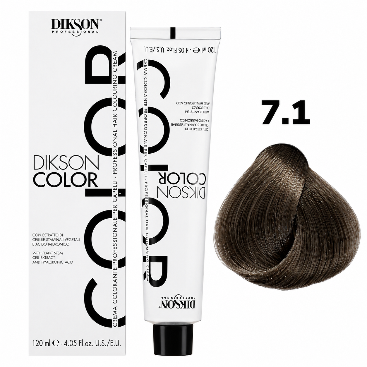 DIKSON COLOR Ash 7.1 Blonde Ash