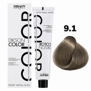 DIKSON COLOR Ash 9.1 Very Light Blonde Ash